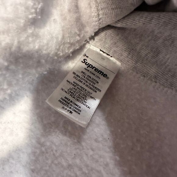 Supreme Box Logo Hooded Sweatshirt (FW23) Ash Grey - Size Medium - Lightly Used - Picture 8 of 11
